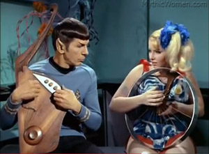 Deborah Downey in Star Trek